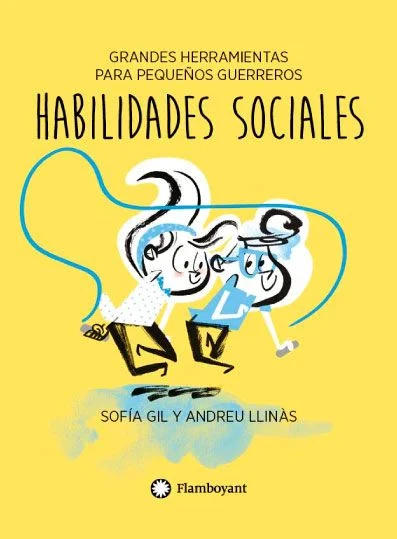 Portada de Habilidades sociales, de Sofía Gil, ilustrado por Andreu Llinàs
